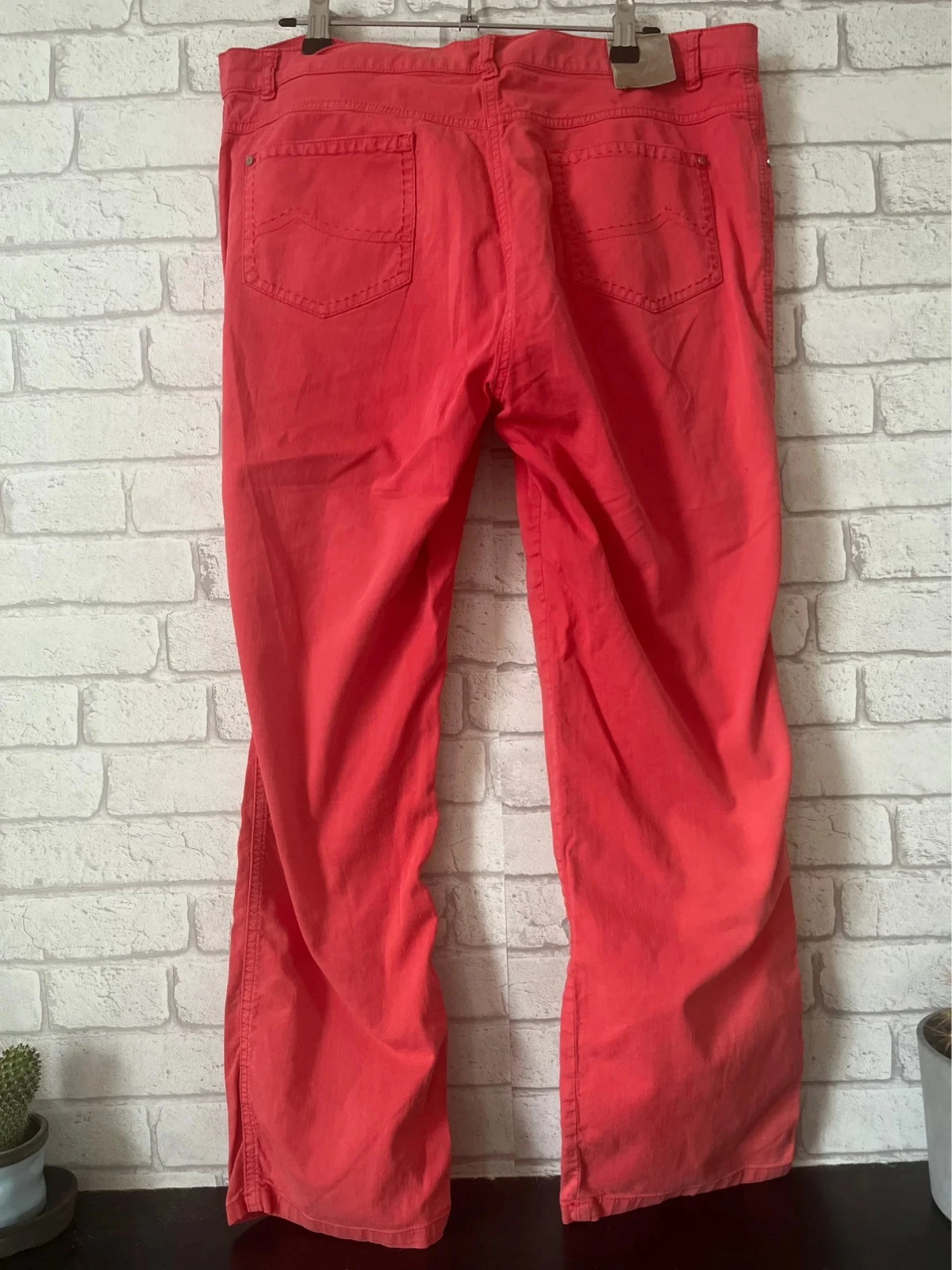 Pantacourt vermelho feminino – Tamanho 42 – Elena Mirò – photo 2